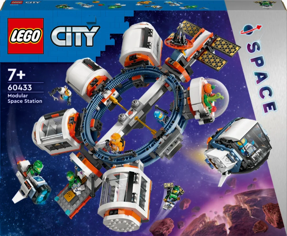 Se Lego City Space - Modulopbygget Rumstation - 60433 hos Legekæden