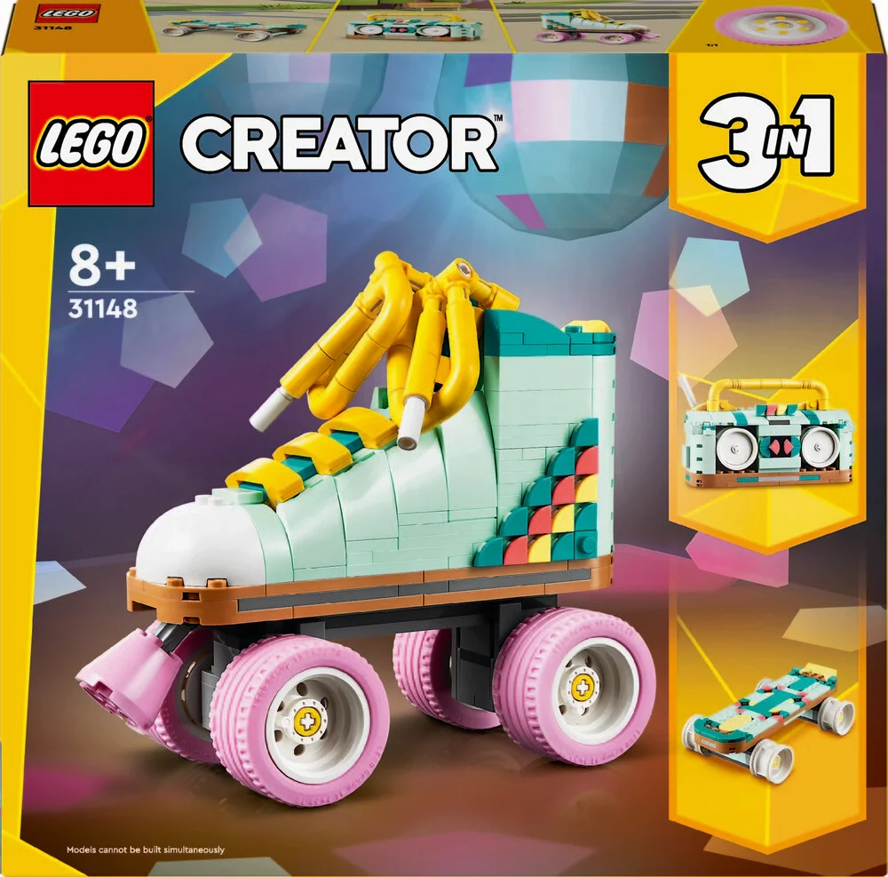 Se Retro-rulleskøjte - 31148 - LEGO Creator hos Legekæden