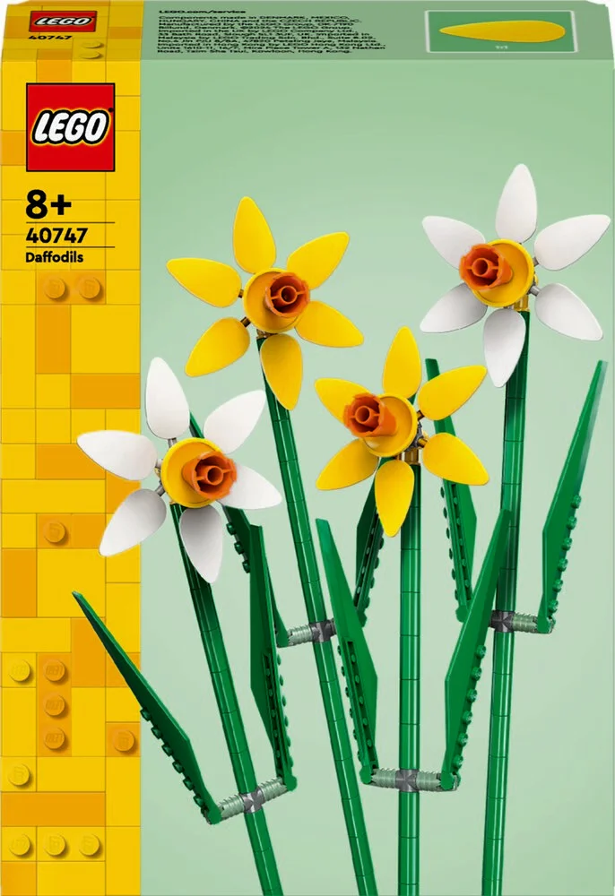 Se 40747 LEGO Flowers Påskeliljer hos Legekæden