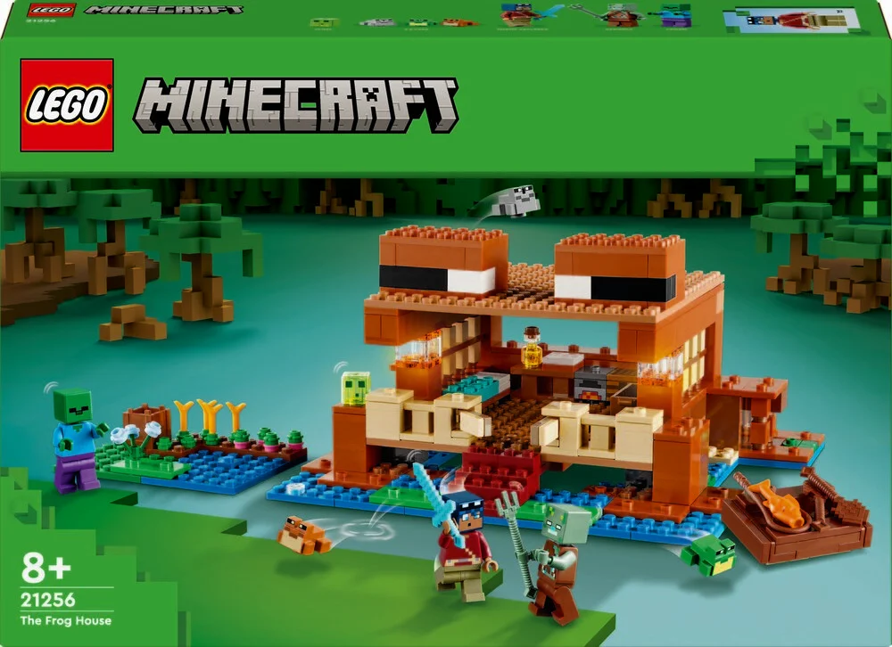 Se Lego Minecraft - Frøhuset - 21256 hos Legekæden