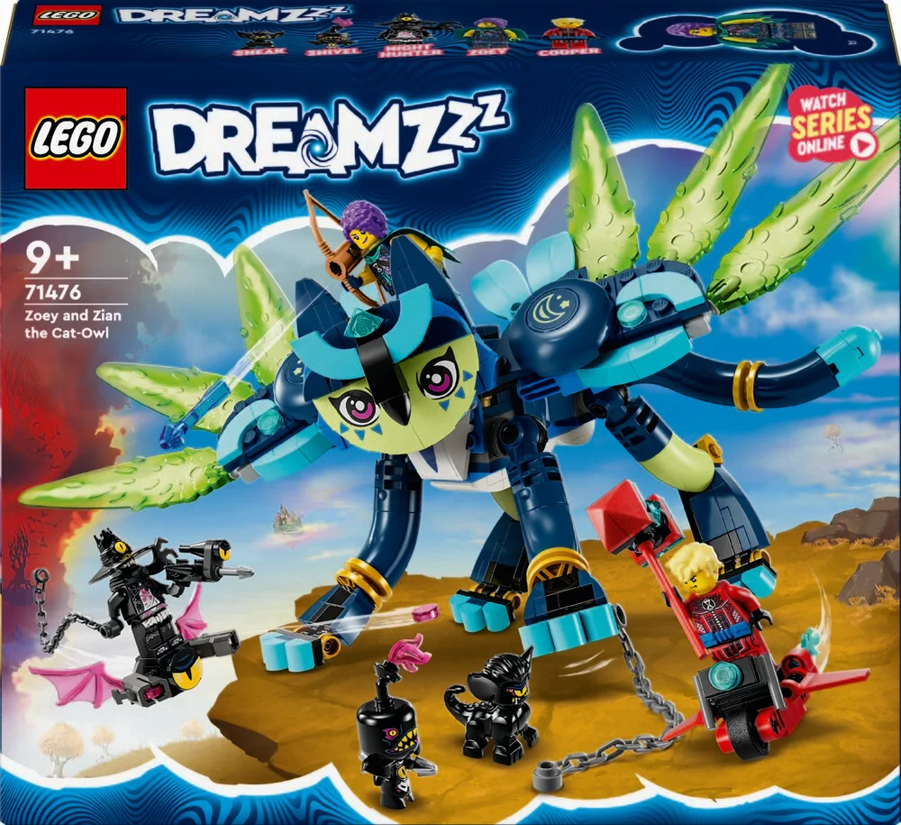 Se Lego Dreamzzz - Zoey Og Katteuglen Zian - 71476 hos Legekæden