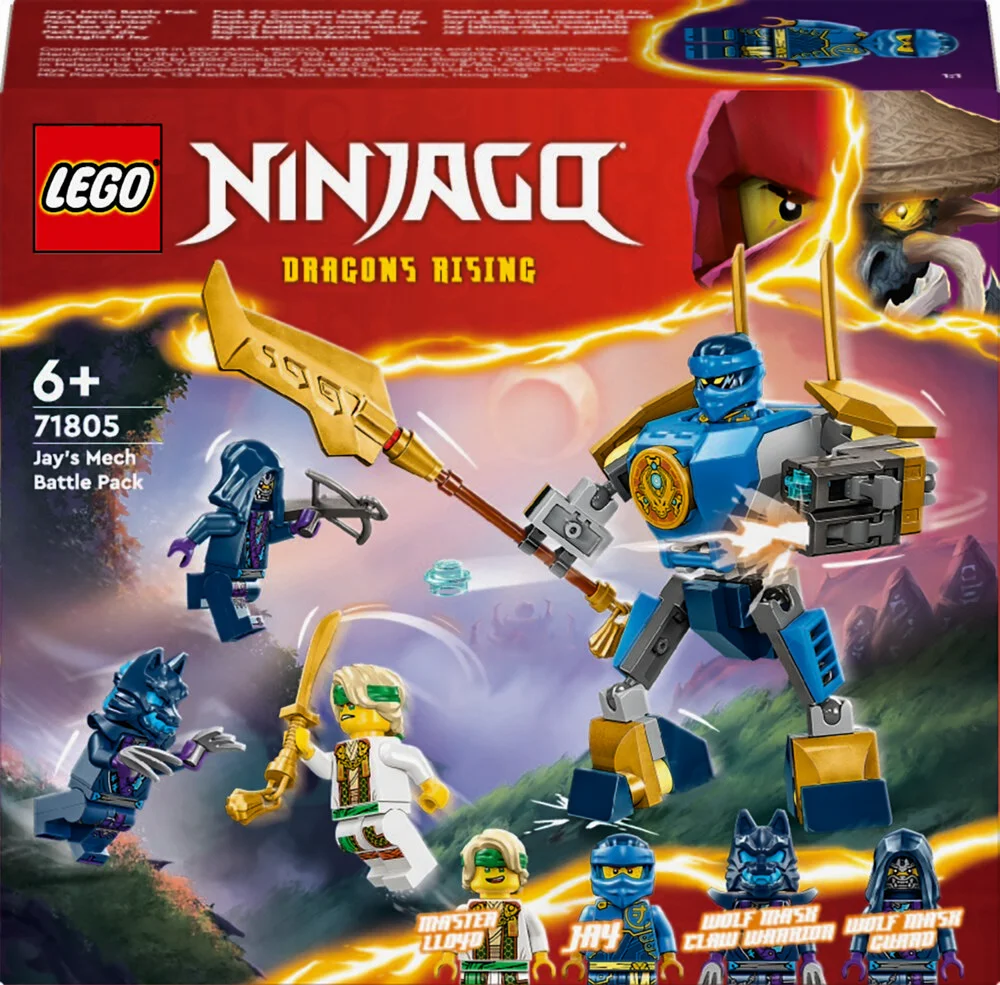 Se Lego Ninjago - Jays Robot-kamppakke - 71805 hos Legekæden