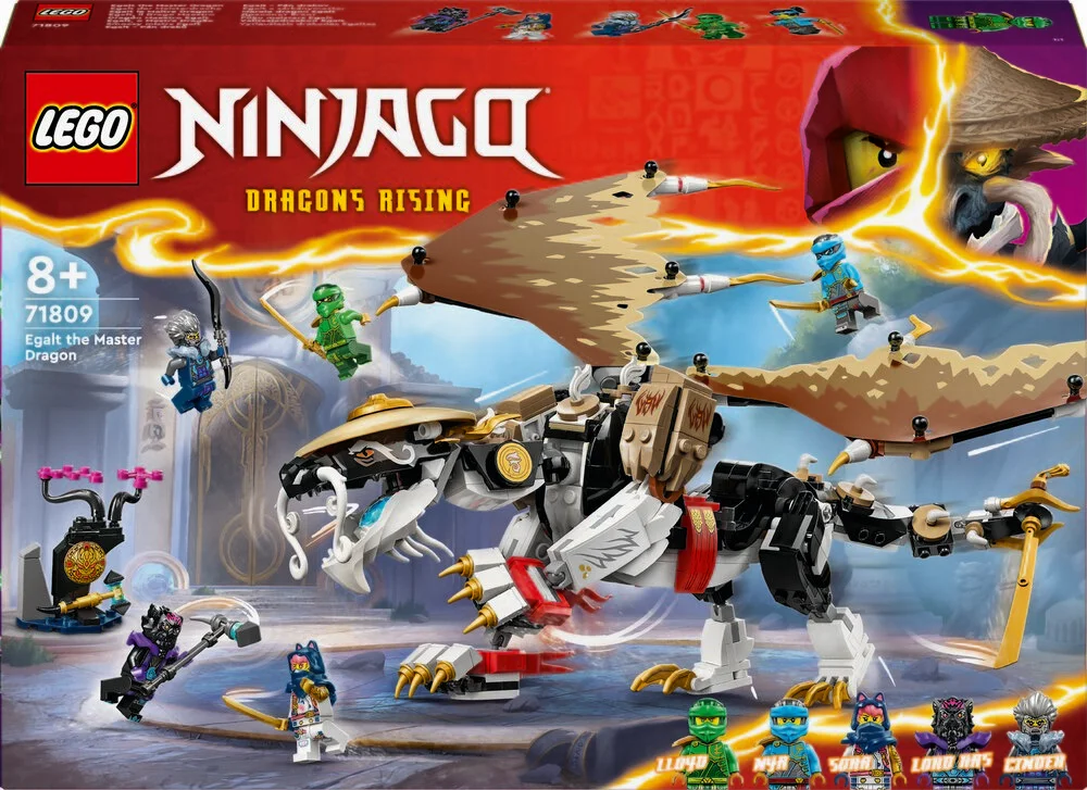 Se Lego Ninjago - Mesterdragen Egalt - 71809 hos Legekæden