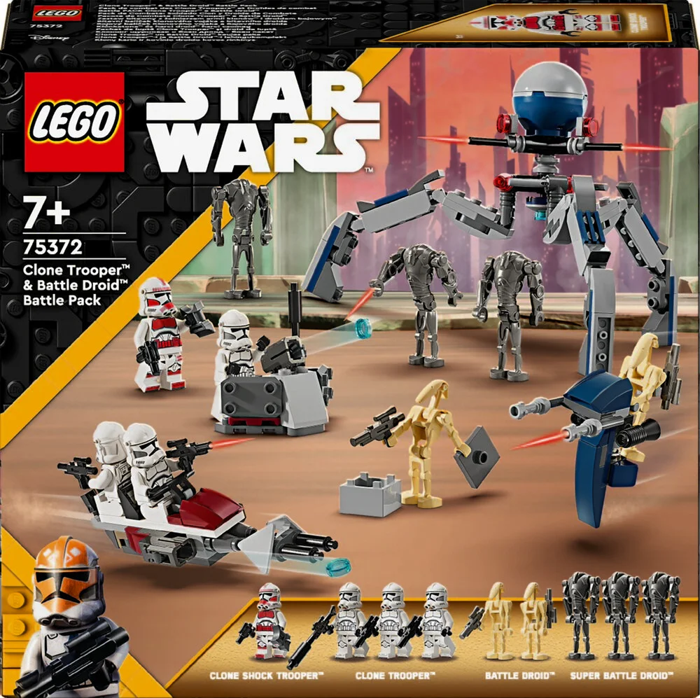 Se Battle Pack med klonsoldater og kampdroider - 75372 - LEGO Star Wars hos Legekæden