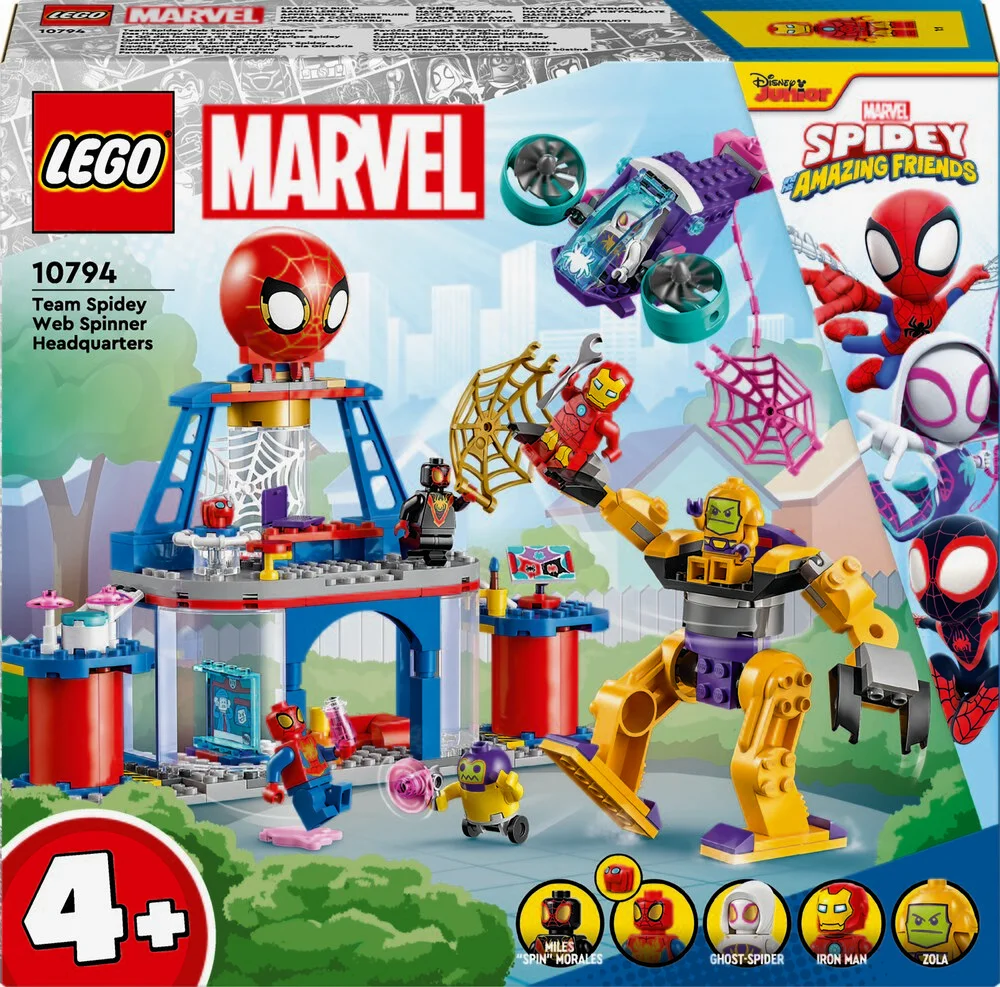 Se Team Spideys netspinder-hovedkvarter - 10794 - LEGO Super Heroes hos Legekæden