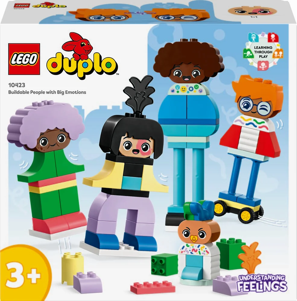 Se Lego Duplo - Byg Selv Personer Med Store Følelser - 10423 hos Legekæden