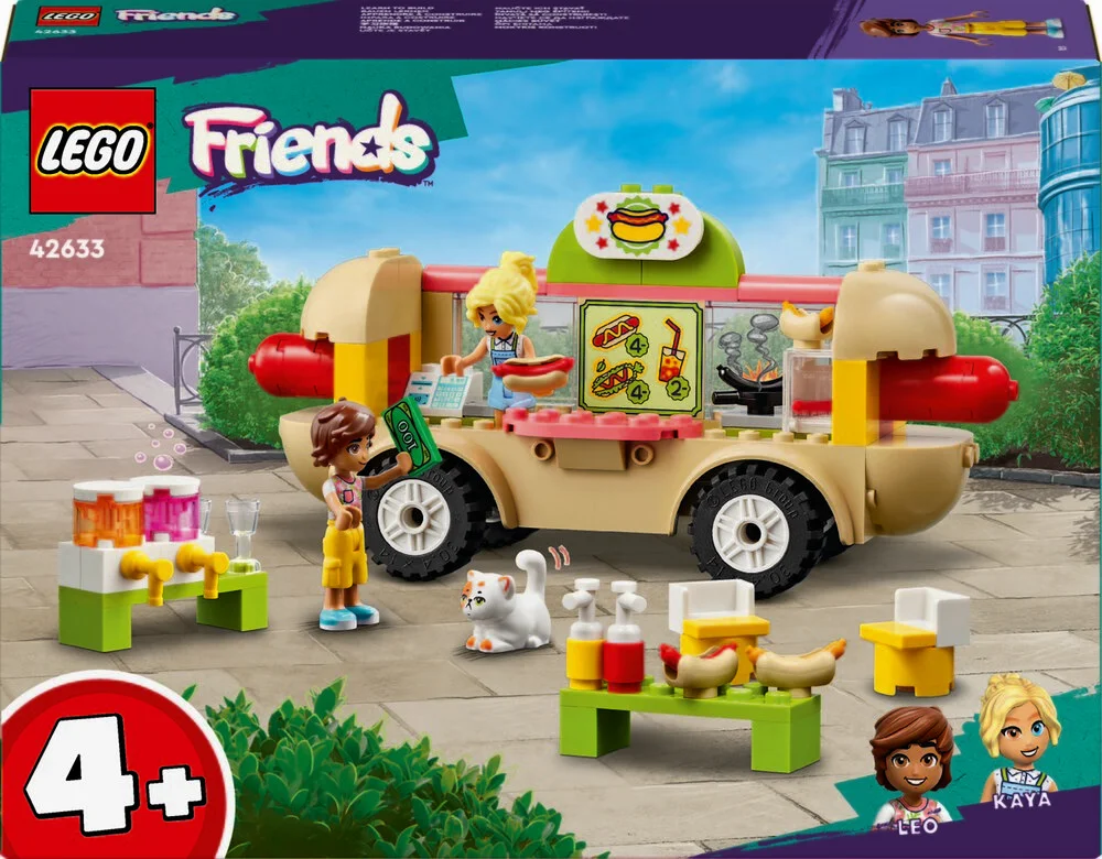 Se Lego Friends - Pølsevogn - 42633 hos Legekæden