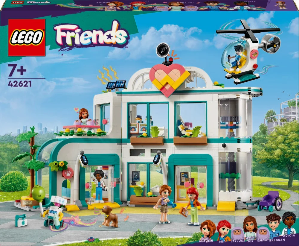 Se LEGO Friends Heartlake City hospital hos Legekæden
