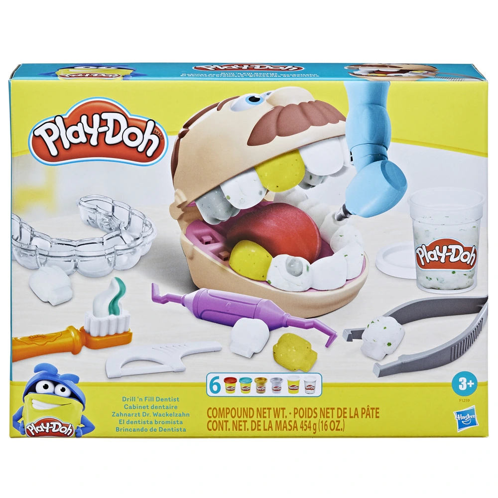 Billede af Play-Doh tandlæge legesæt