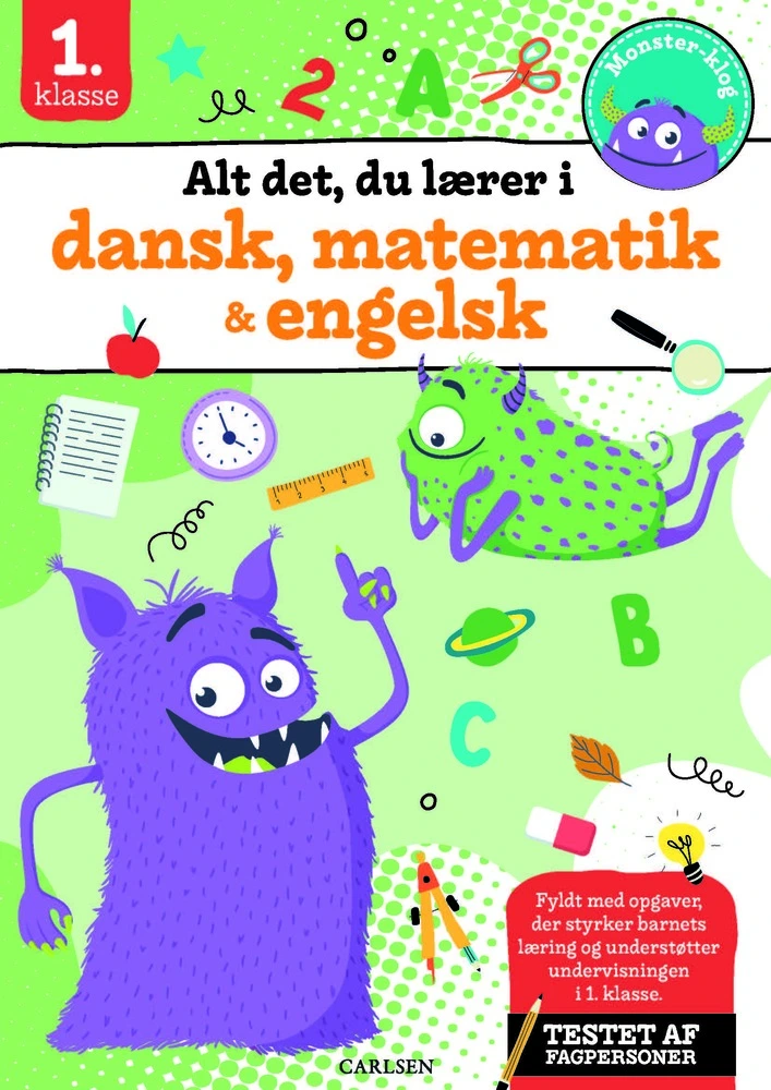 Se Alt det, du lærer i dansk, matematik & engelsk - 1. klasse hos Legekæden