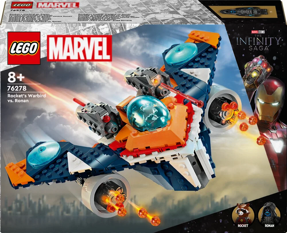 Se 76278 LEGO Super Heroes Marvel Rockets Warbird mod Ronan hos Legekæden