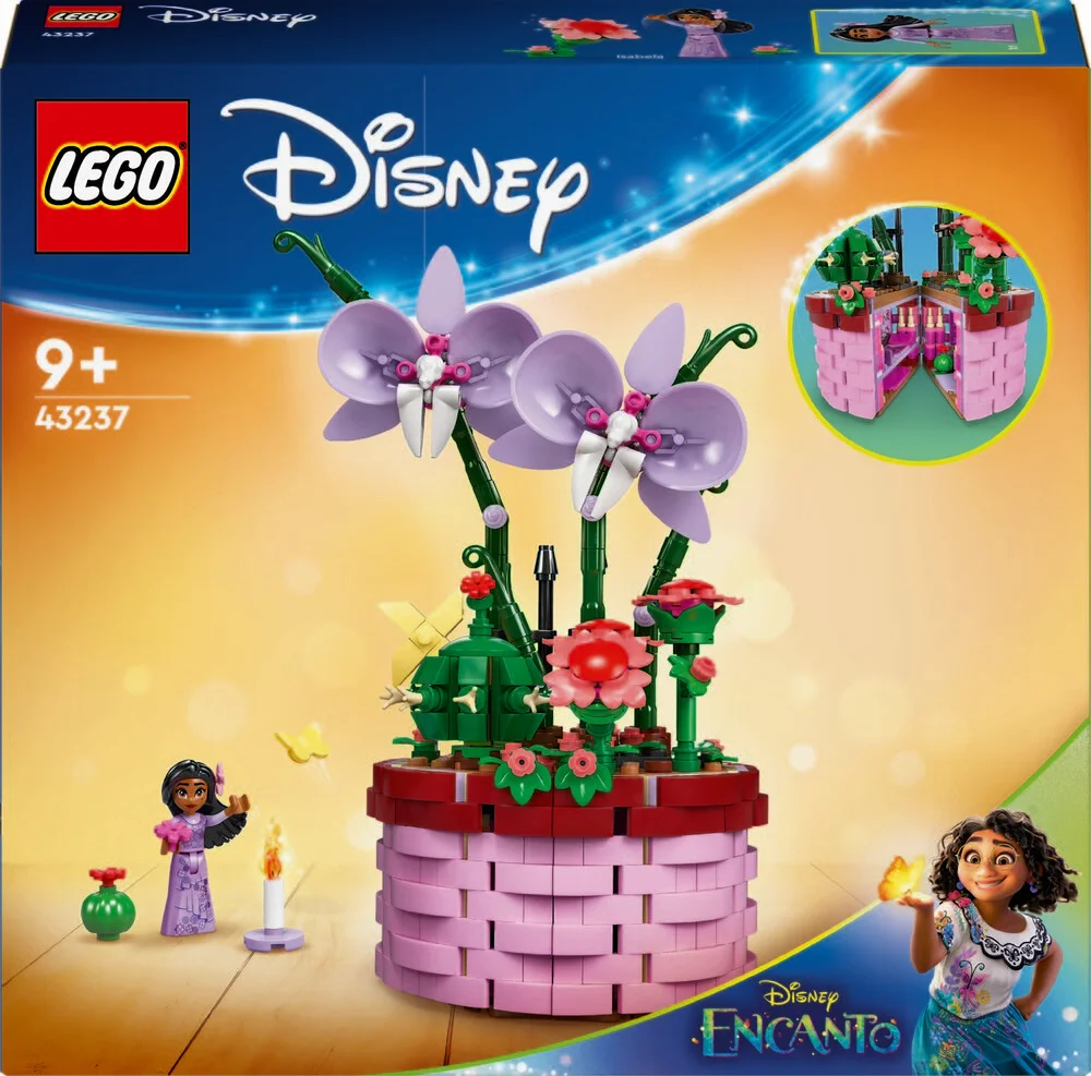 Se Isabelas blomsterkrukke - 43237 - LEGO Disney hos Legekæden