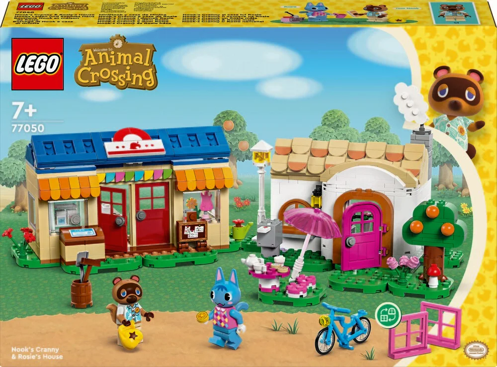 Se 77050 LEGO Animal Crossing Nook's Cranny og Rosie med sit hus hos Legekæden