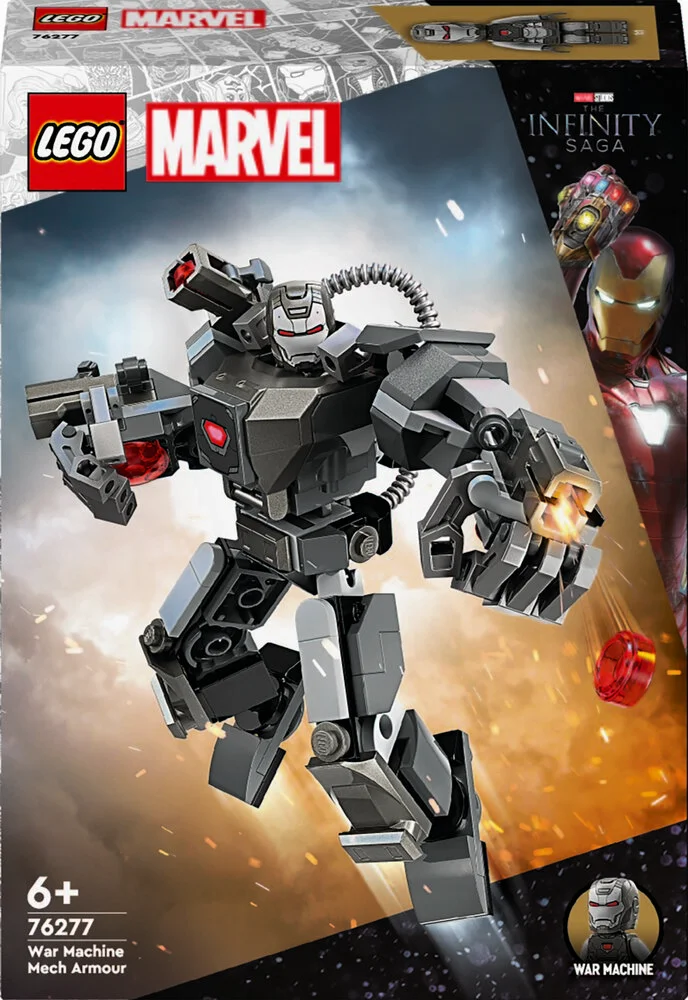 Se 76277 LEGO Super Heroes Marvel War Machine-kamprobot hos Legekæden