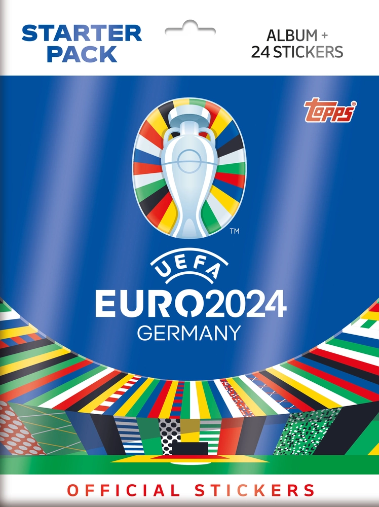 EURO 2024 STICKERS ALBUM STARTER PACK