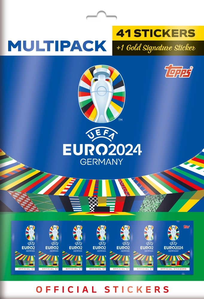 Kun OnlineEuro 2024 Stickers Multi Pack 5053307068391