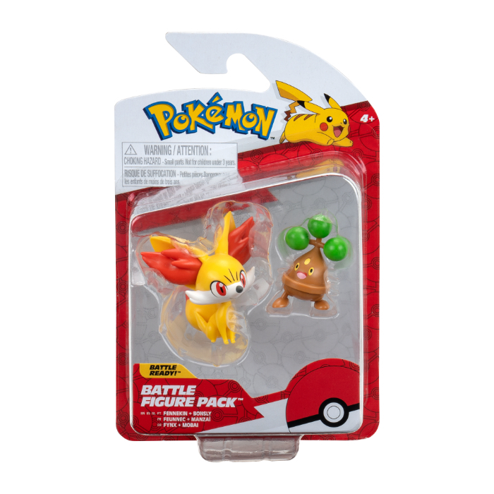 Se Pokémon Battle Figure 2-PAK Fennekin & Bonsly hos Legekæden