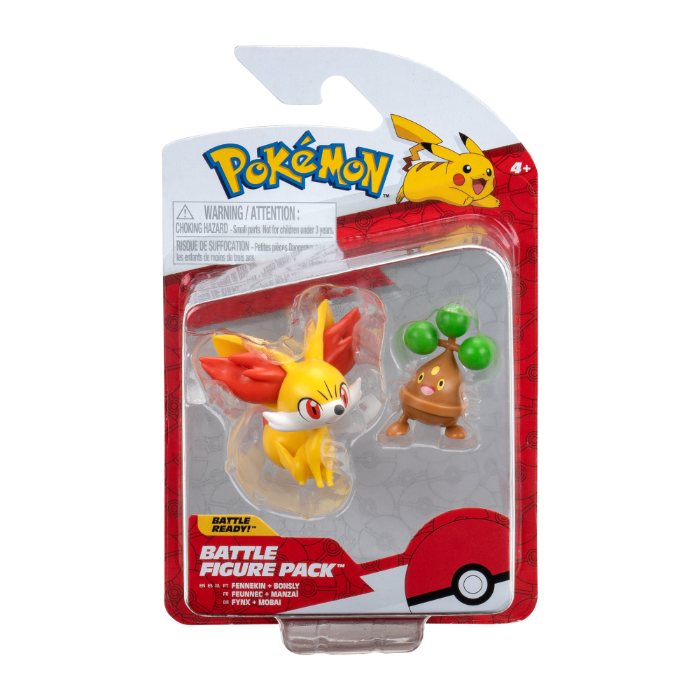 Se Pokemon Fennekin + Bonsly Figur hos Legekæden