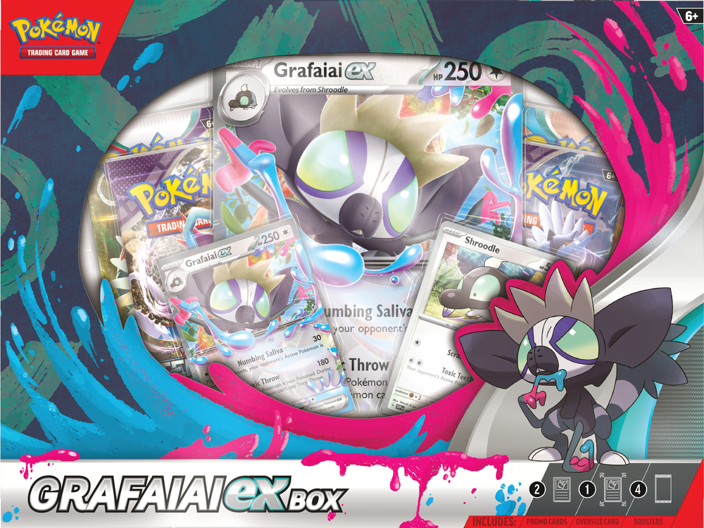 Se Pokémon Box EX Grafaiai hos Legekæden