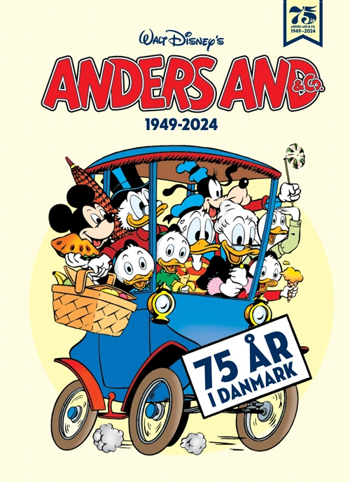 Billede af Anders And & Co. 75 år i Danmark
