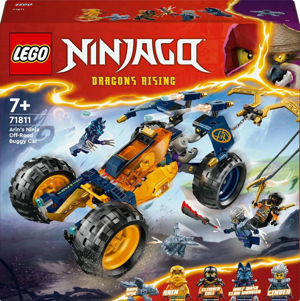 Se Lego Ninjago - Arins Ninja-offroader - 71811 hos Legekæden