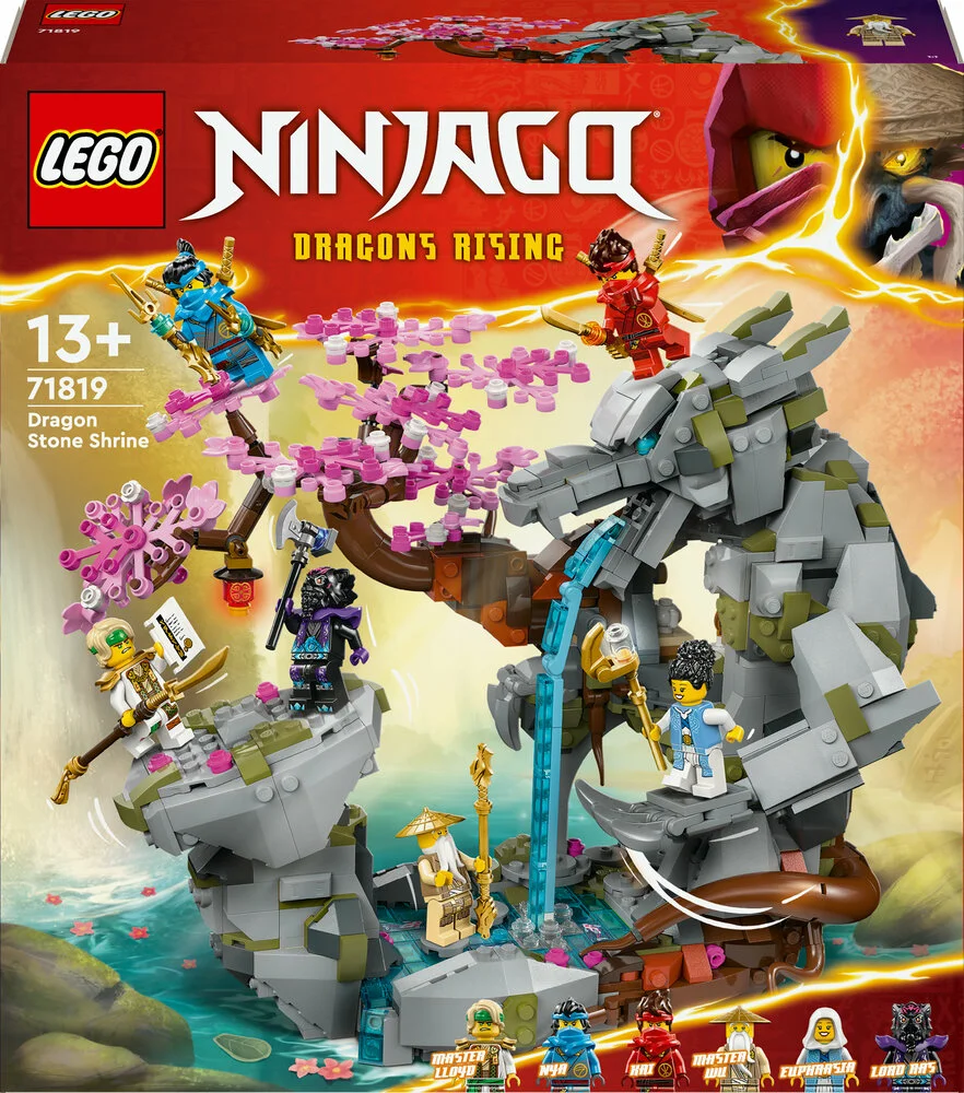 Se Lego Ninjago - Dragesten-tempel - 71819 hos Legekæden