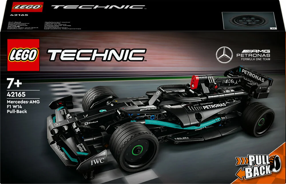 Se Lego Technic - Mercedes-amg F1 W14 E Performance Pull-back - 42165 hos Legekæden