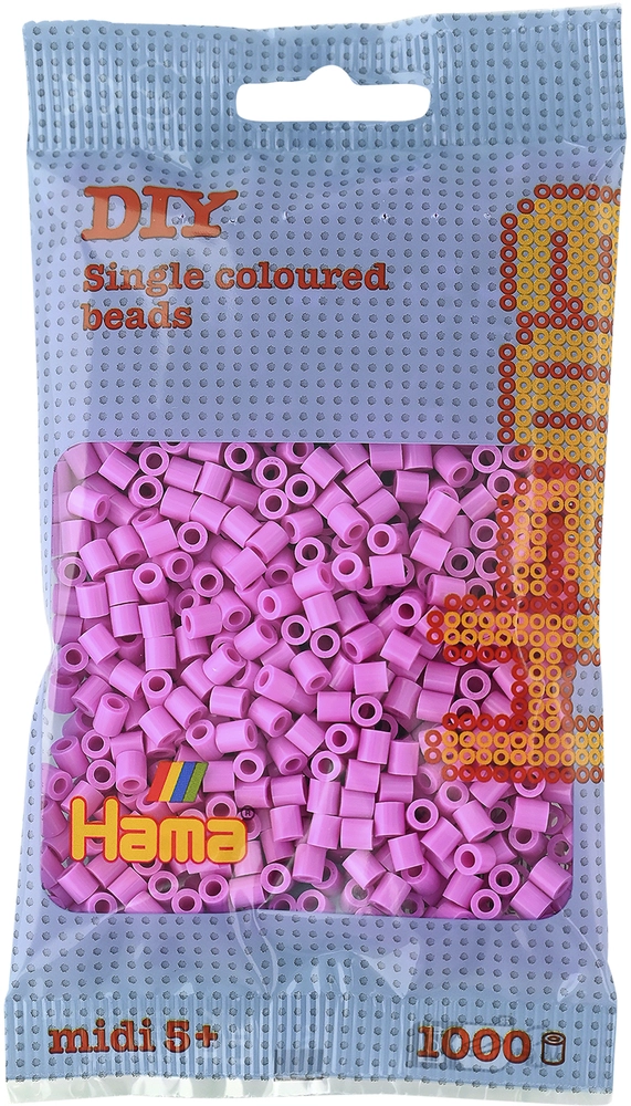 Billede af Hama midi perler 1000 stk. pastel pink 48 hos Legekæden