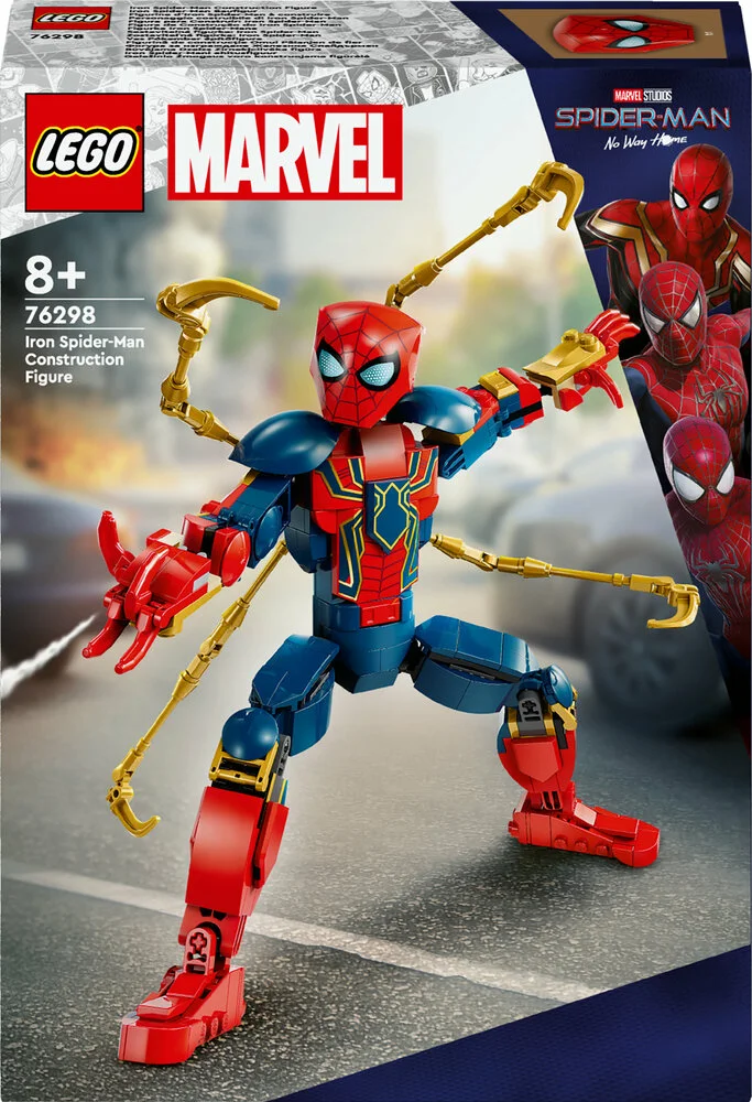 Se Byg selv-figur af Iron Spider-Man - 76298 - LEGO Super Heroes hos Legekæden