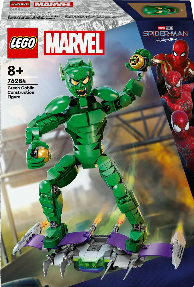 Se 76284 LEGO Super Heroes Marvel Byg selv-figur af Green Goblin hos Legekæden