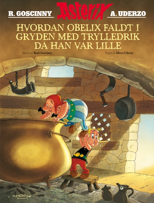 Billede af Asterix: Hvordan Obelix faldt i gryden med trylledrik da han var lille