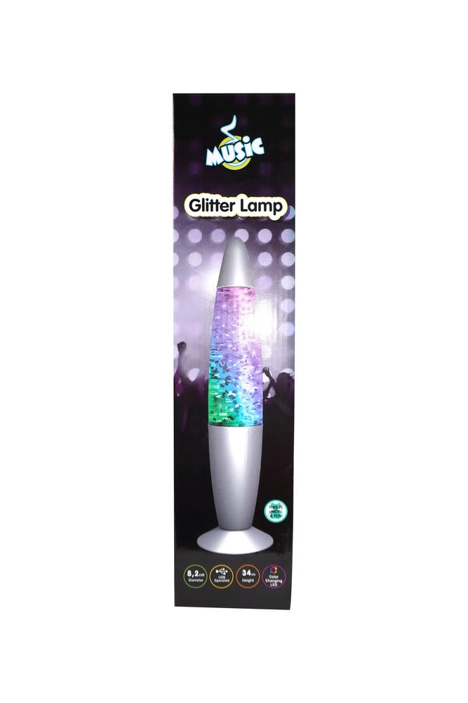 Glitter Lampe