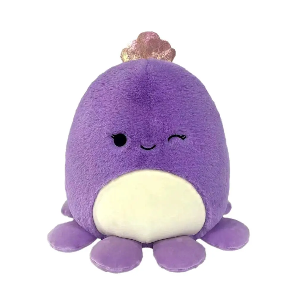 Squishmallows 30 cm Fuzz A Mallows Violet Blæksprutte