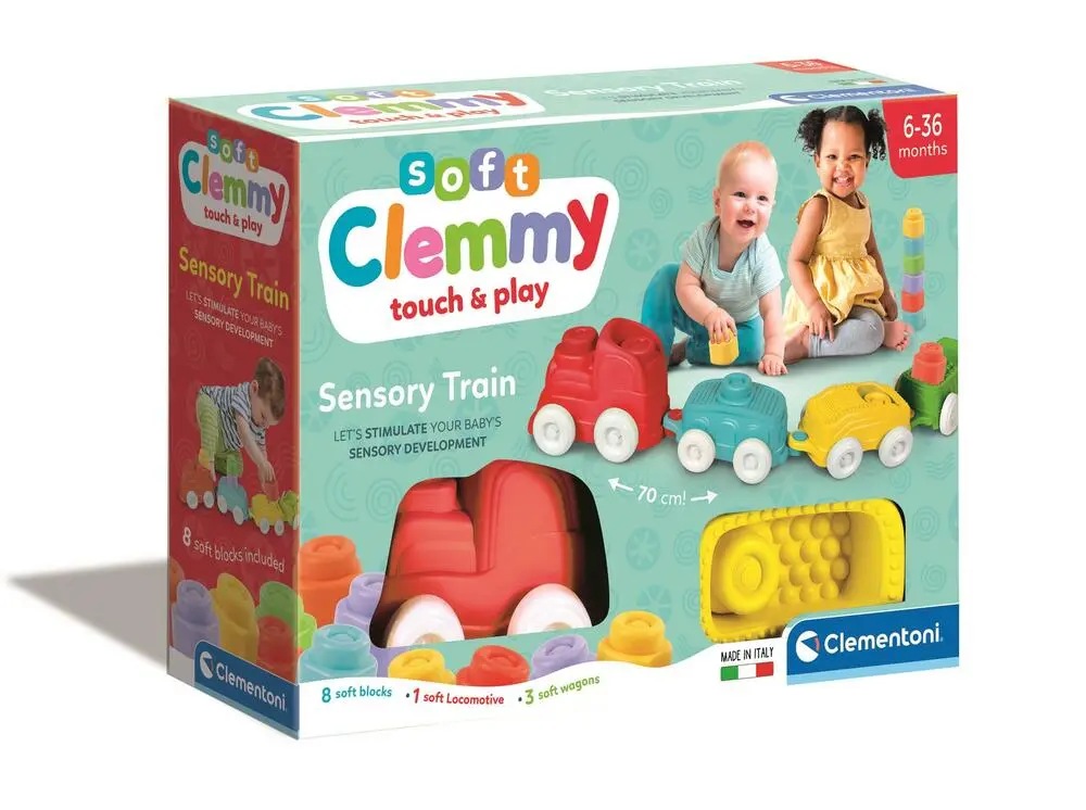 Se Clementoni - Soft Clemmy - Sensory Train hos Legekæden