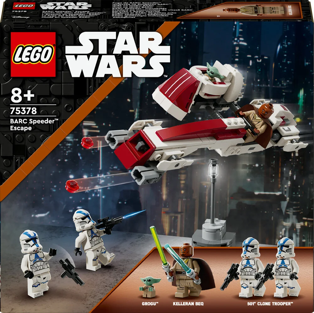 Se 75378 LEGO Star Wars Flugt på BARC-speeder&trade; hos Legekæden