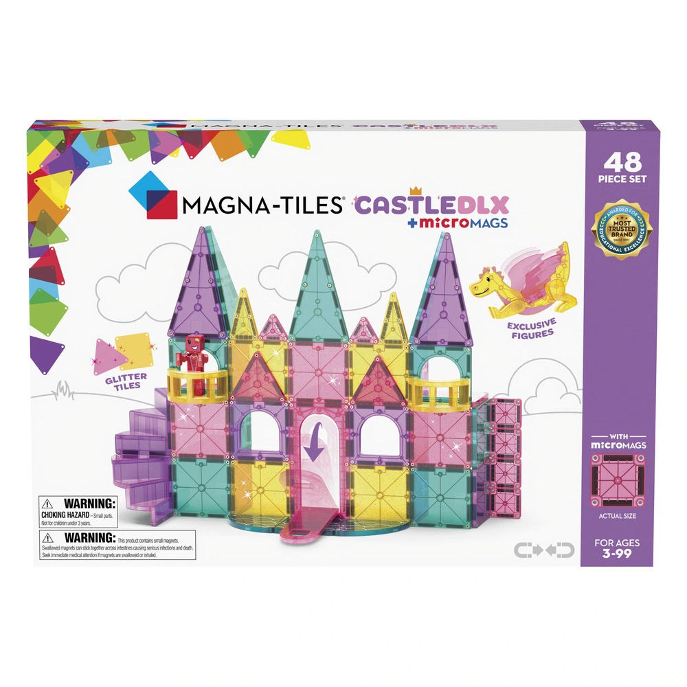 MAGNA-TILES Castle Deluxe 48 stk