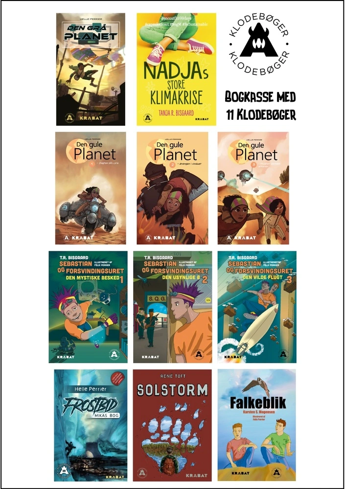 Klodebøger bogkasse