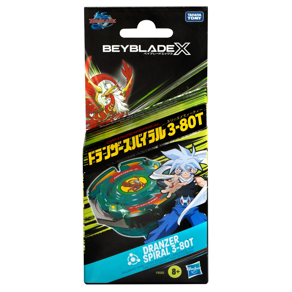 Beyblade X Dranzer Spiral 3-80T Anniversary X-Over Sæt