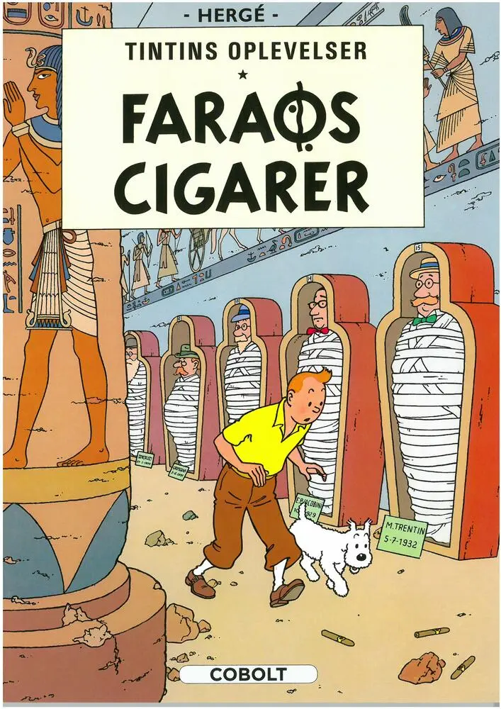 Billede af Tintin: Faraos cigarer - softcover