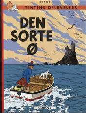 Billede af Tintin: Den sorte ø - softcover