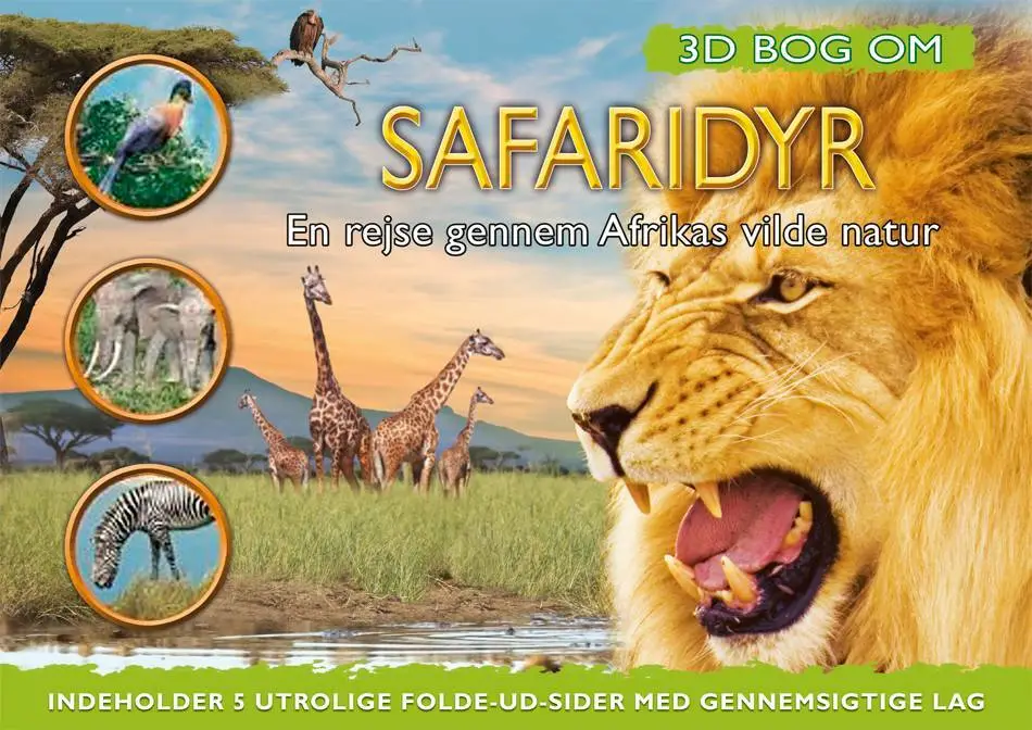 3D bog om Safaridyr