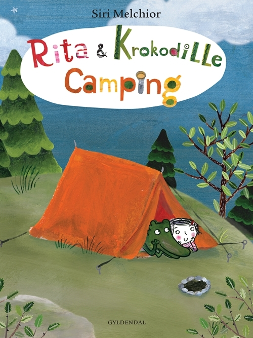 Billede af Rita og Krokodille - Camping