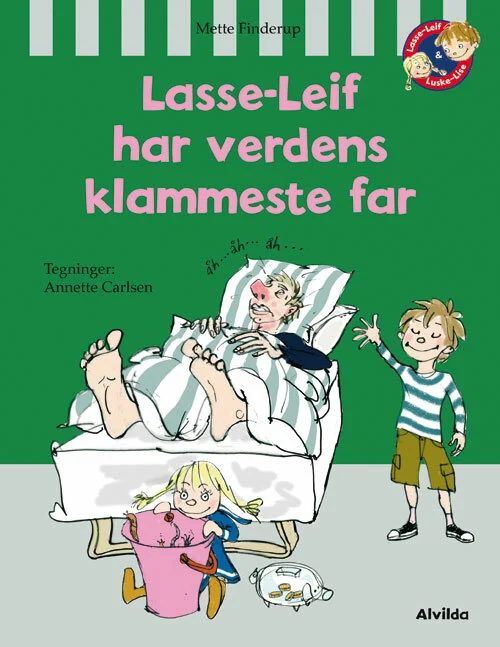 Billede af Lasse-Leif har verdens klammeste far