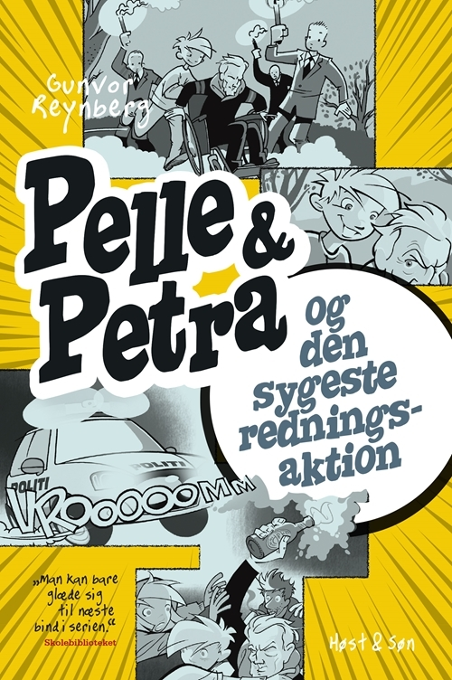 Se Pelle & Petra og den sygeste redningsaktion hos Legekæden