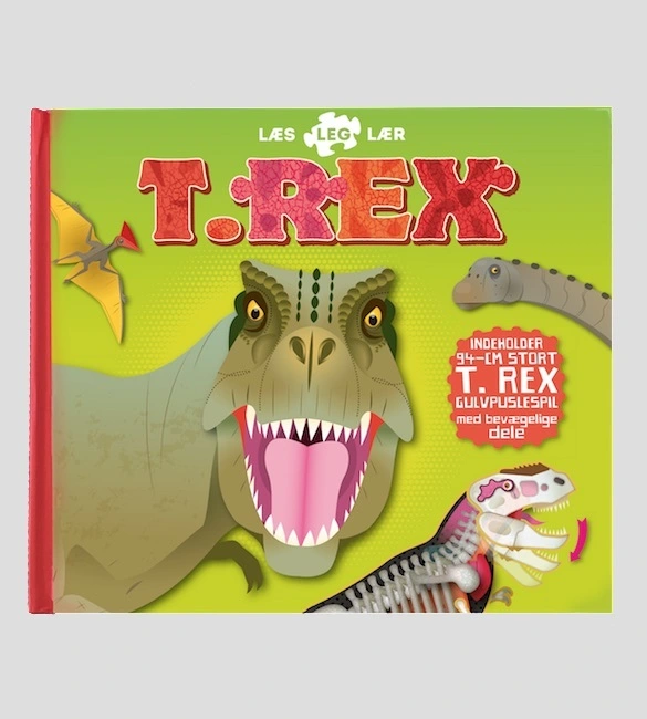Se T-Rex, læs leg lær hos Legekæden