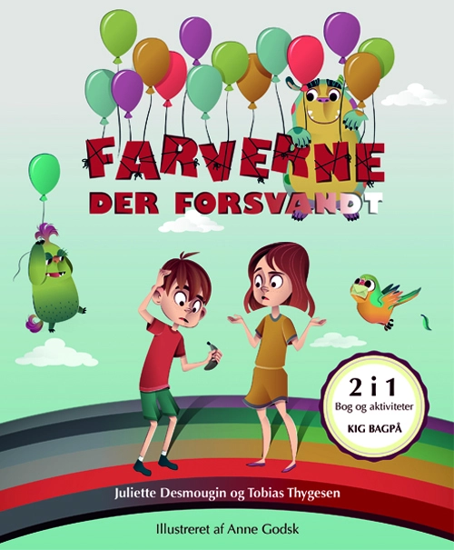 Farverne der forsvandt + Fam. von Fun aktivitetshæfte