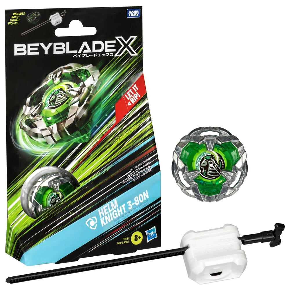 Beyblade X Helm Knight 3-80N Starter Pack Sæt