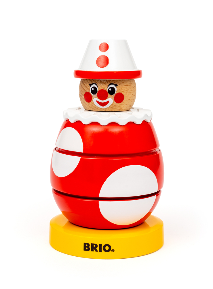 BRIO 30237 Snurrende klovn