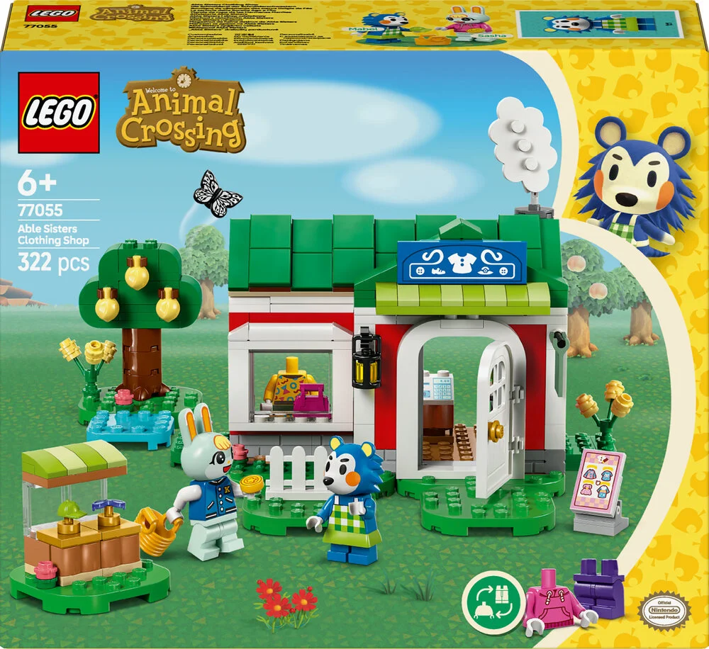 77055 Animal Crossing Tøjbutikken Able Sisters