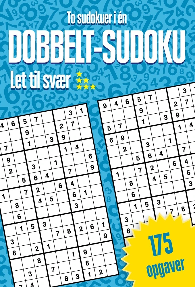 Dobbelt-sudoku : To sudokuer i én